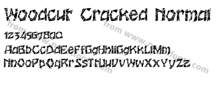 Woodcut Cracked NormalPreview