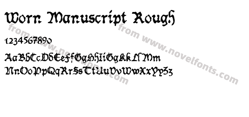 Worn Manuscript RoughPreview