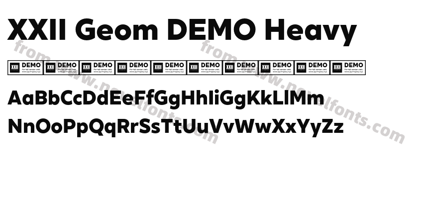 XXII Geom DEMO HeavyPreview