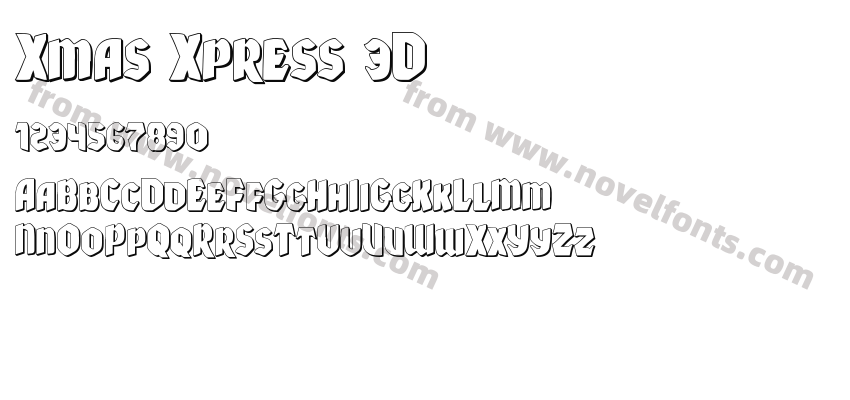 Xmas Xpress 3DPreview