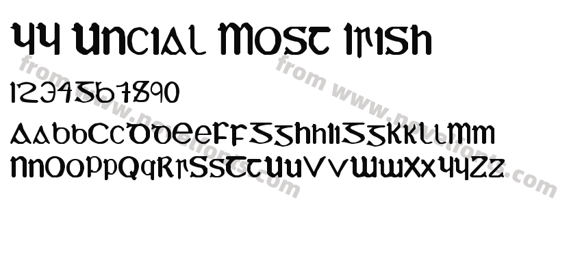 YY Uncial Most IrishPreview