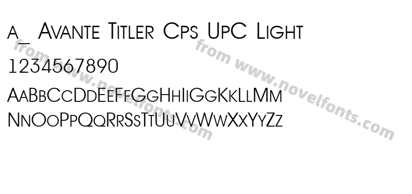 a_ Avante Titler Cps UpC LightPreview