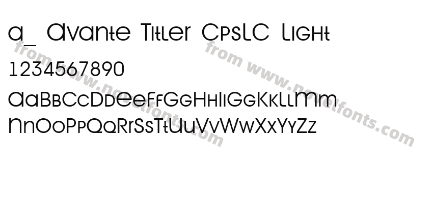 a_ Avante Titler CpsLC LightPreview