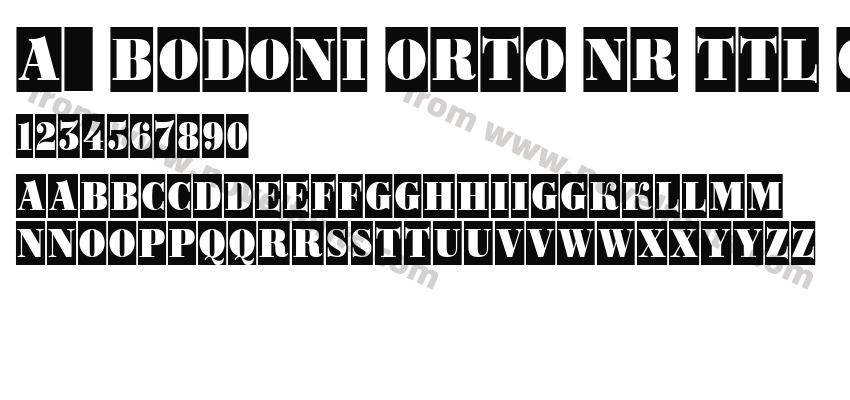 a_ Bodoni Orto Nr Ttl CmPreview