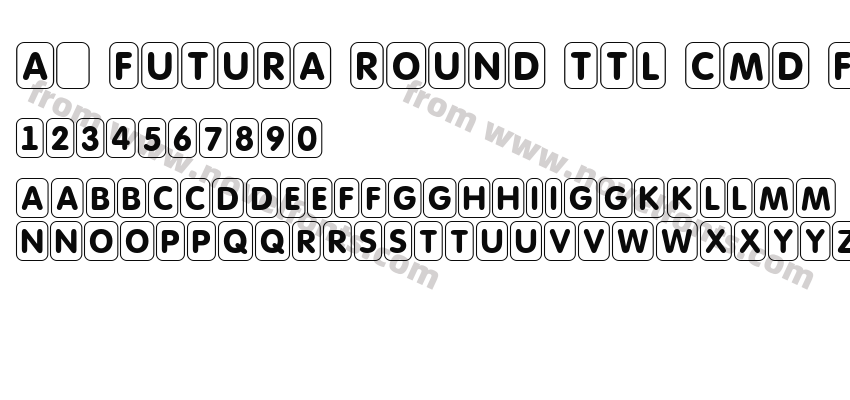a_ Futura Round Ttl CmD FrPreview