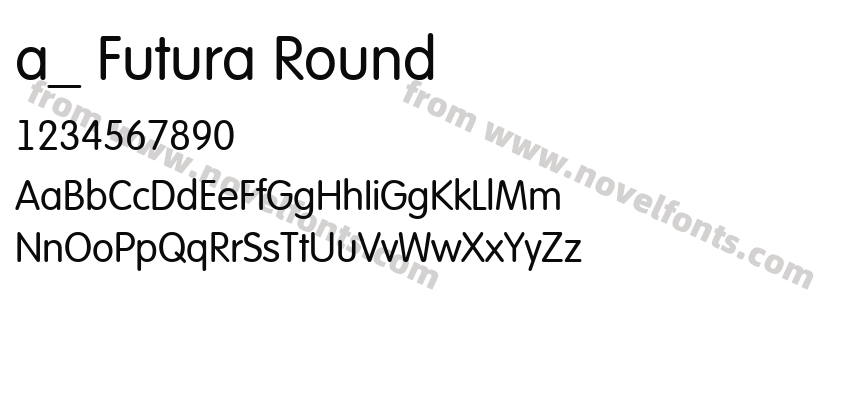 a_ Futura RoundPreview