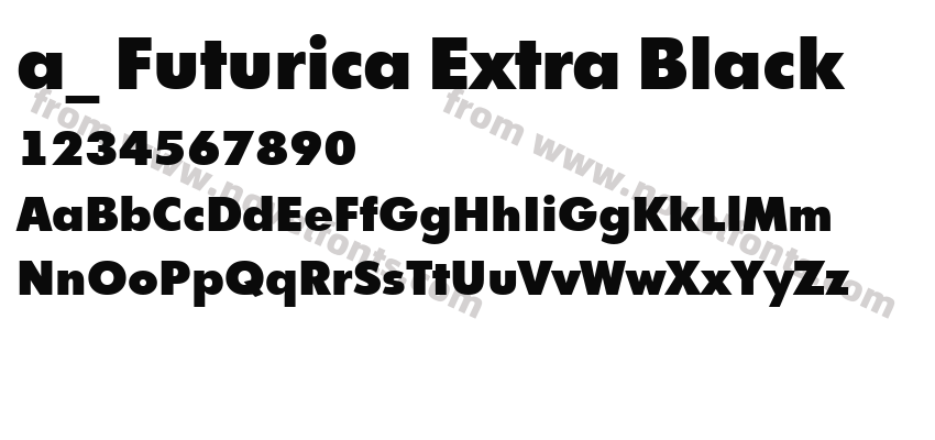 a_ Futurica Extra BlackPreview