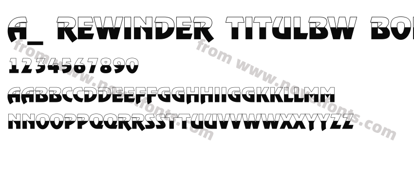 a_ Rewinder TitulBW BoldPreview