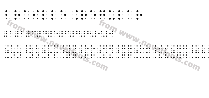 braille RegularPreview