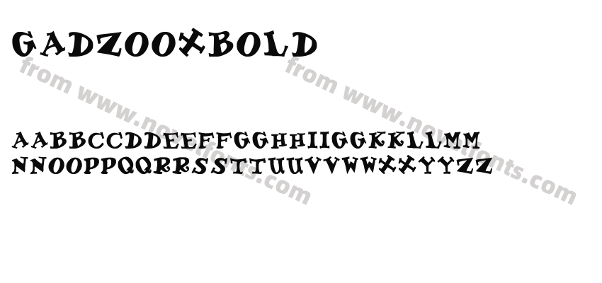 gadzoox_bold_Preview