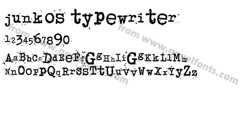 junkos typewriterPreview