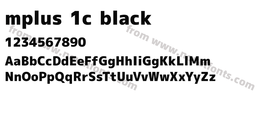 mplus 1c blackPreview