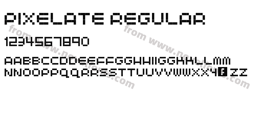 pixelate RegularPreview