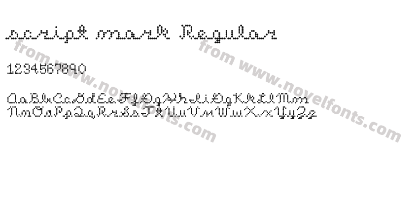 script mark RegularPreview