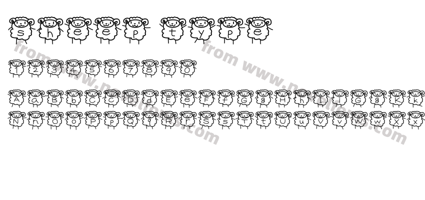 sheep typePreview