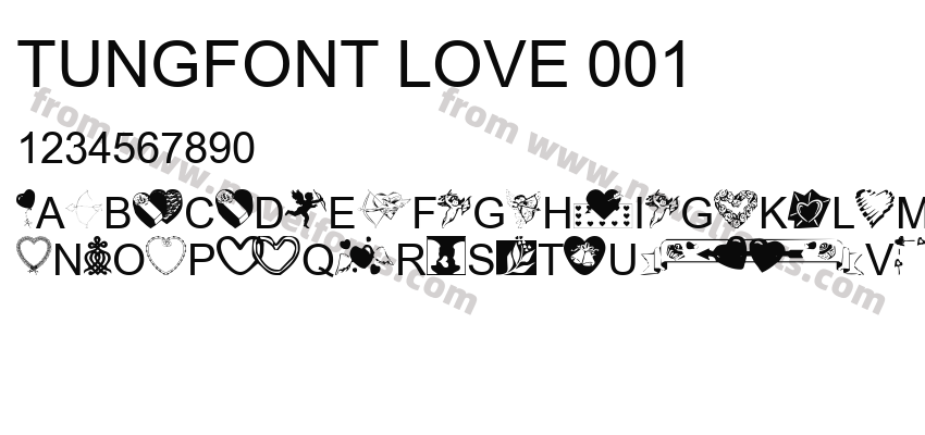 tungfont love 001Preview