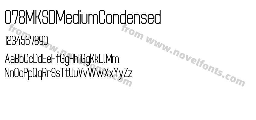 078MKSDMediumCondensedPreview