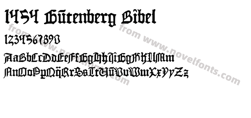 1454 Gutenberg BibelPreview