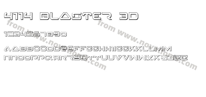 4114 Blaster 3DPreview