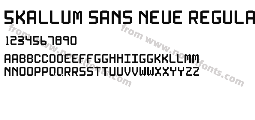 5Kallum Sans Neue RegularPreview