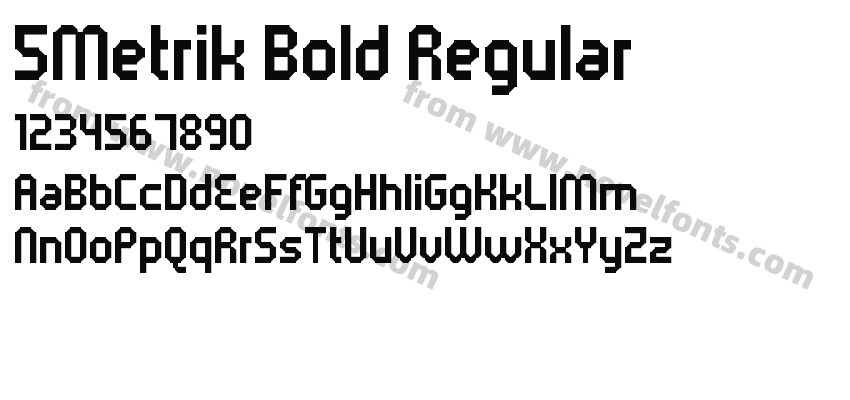 5Metrik Bold RegularPreview