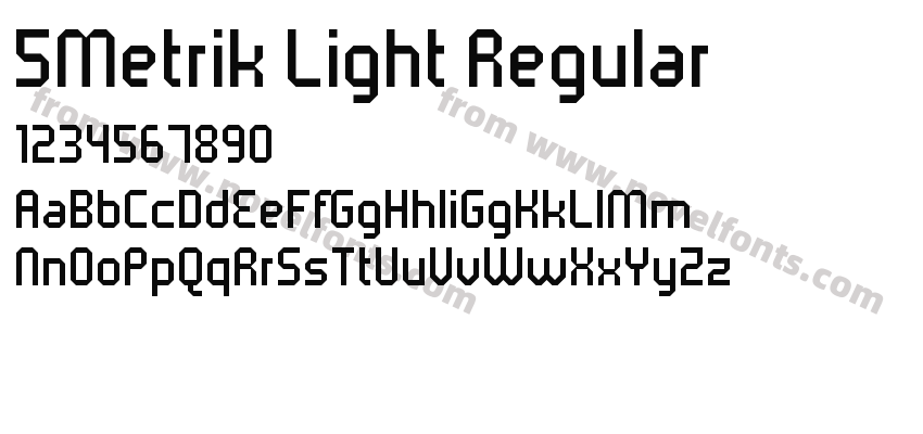 5Metrik Light RegularPreview