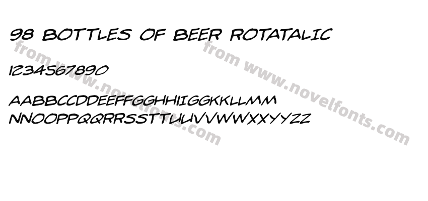 98 Bottles of Beer RotatalicPreview