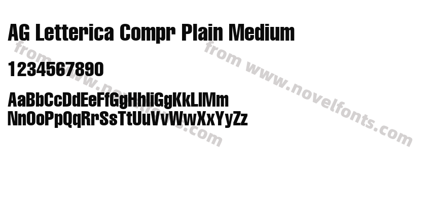 AG Letterica Compr Plain MediumPreview