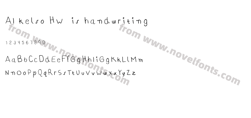 AI kelso HW  is handwritingPreview