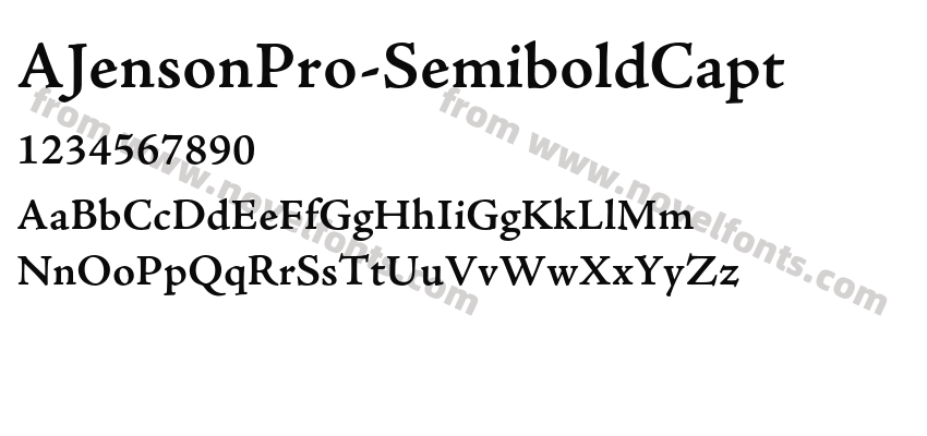 AJensonPro-SemiboldCaptPreview