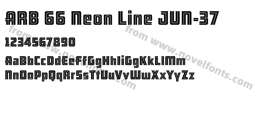 ARB 66 Neon Line JUN-37Preview