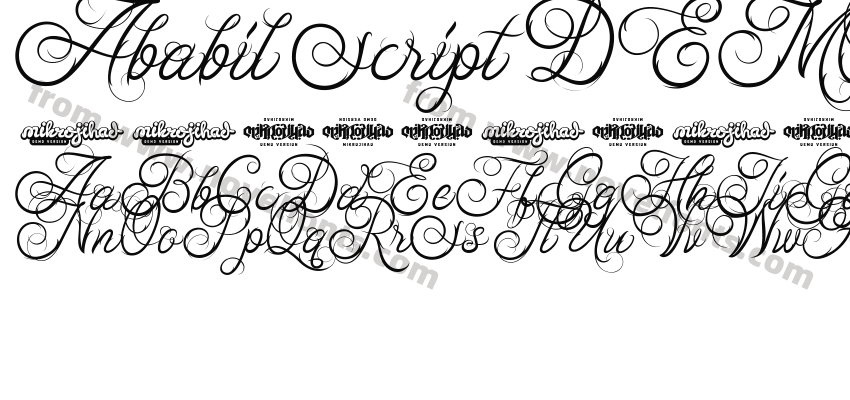 Ababil Script DEMOPreview