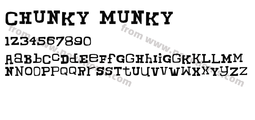 CHUNKY MUNKYPreview