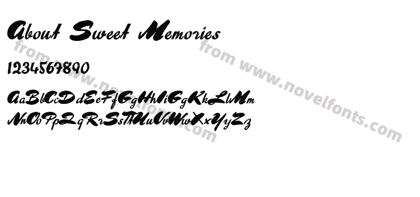 About Sweet MemoriesPreview