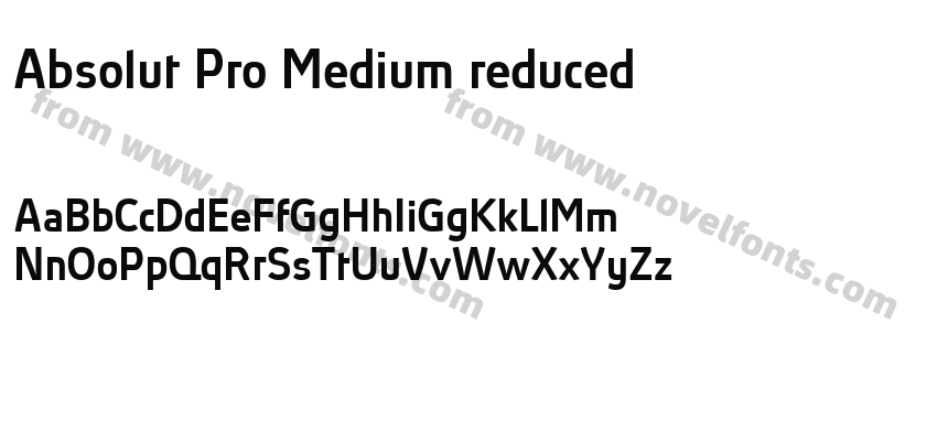 Absolut Pro Medium reducedPreview