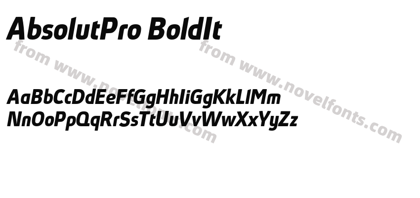 AbsolutPro-BoldItPreview