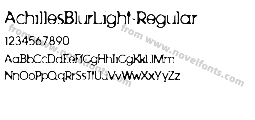 AchillesBlurLight-RegularPreview