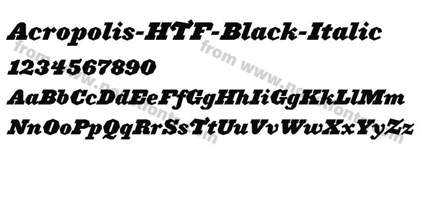 Acropolis-HTF-Black-ItalicPreview