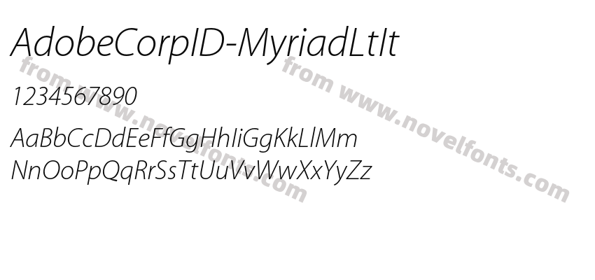 AdobeCorpID-MyriadLtItPreview