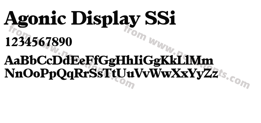 Agonic Display SSiPreview