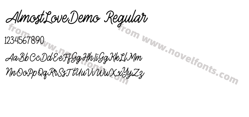 AlmostLoveDemo-RegularPreview