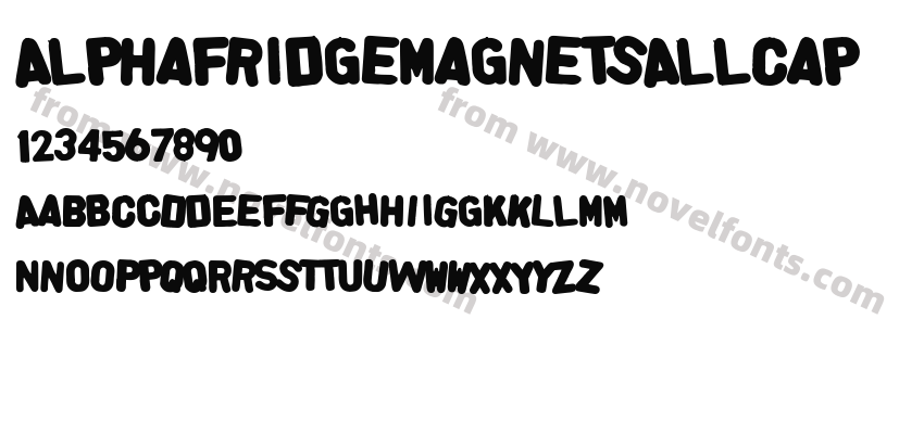 AlphaFridgeMagnetsAllCapPreview