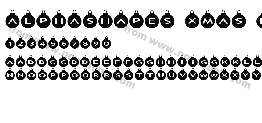 AlphaShapes xmas ballsPreview