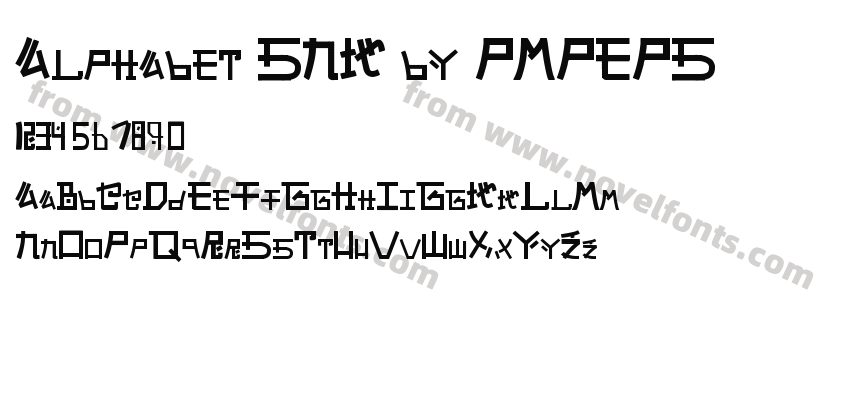 Alphabet SNK by PMPEPSPreview