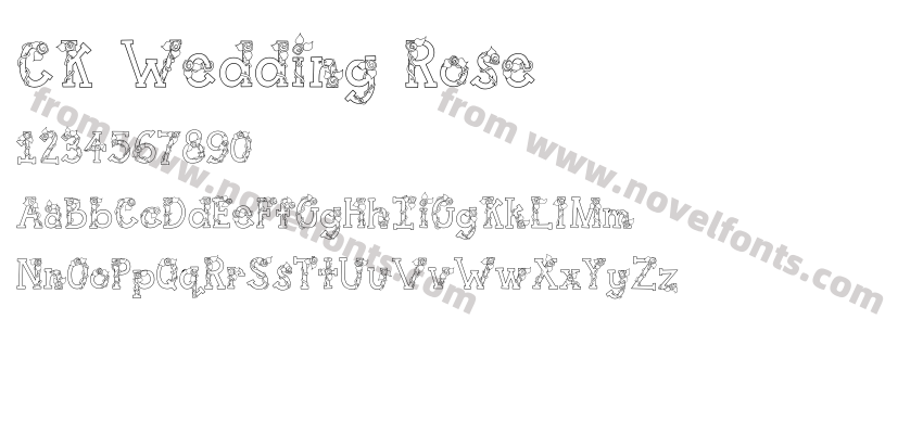 CK Wedding RosePreview