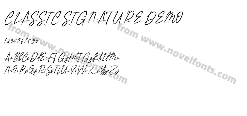 CLASSIC SIGNATURE DEMOPreview