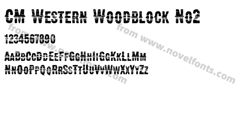 CM Western Woodblock No2Preview