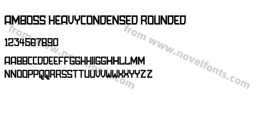 Amboss HeavyCondensed RoundedPreview