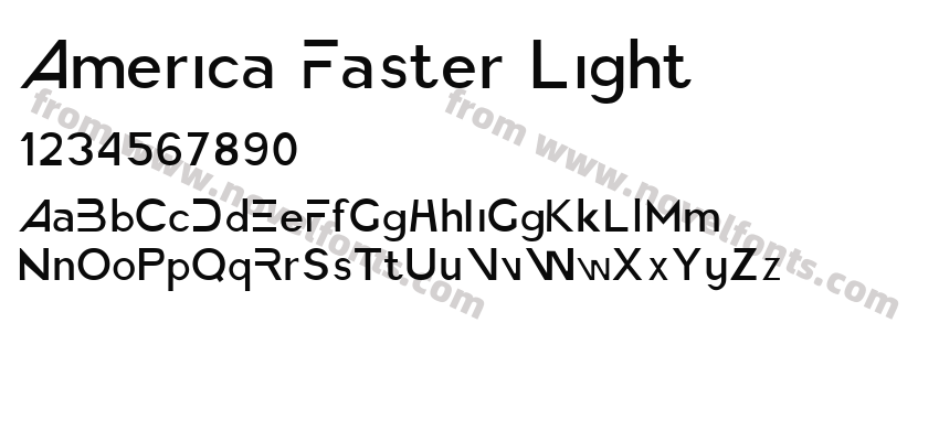 America Faster LightPreview