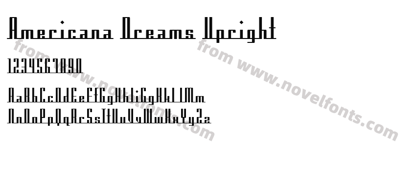 Americana Dreams UprightPreview